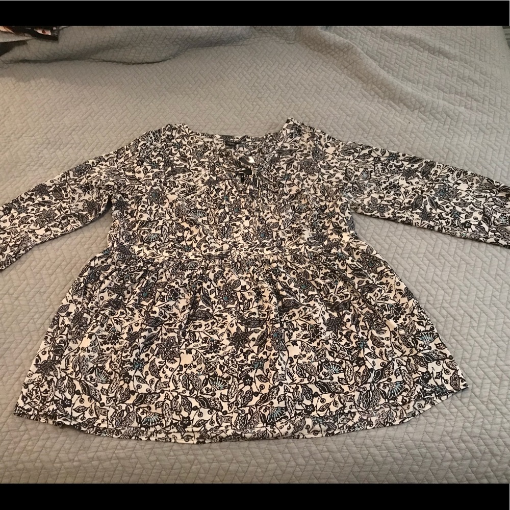 Torrid Size 2 Babydoll Floral Tunic